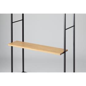 スリット直付け木棚セット 幅120cmタイプラテラル・ロコ用〔ストエキオリジナル〕