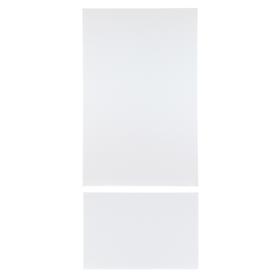 背面パネル 幅90cmタイプ 有孔あり ホワイト ラテラル・ロコ用〔ストエキオリジナル〕