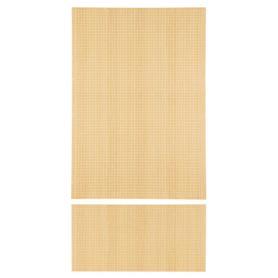 背面パネル 幅120cmタイプ 有孔あり エクリュ ラテラル・ロコ用〔ストエキオリジナル〕