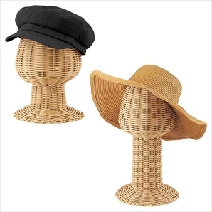 PP製帽子掛けナチュラル〔ストエキオリジナル〕