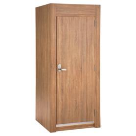 木製フィッティングルーム ドアタイプ 照明付き〔ストエキオリジナル〕