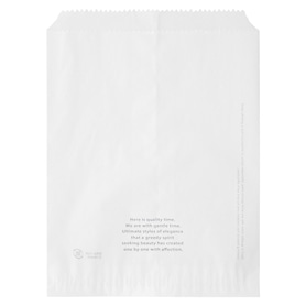 【50枚】フラットバッグ 幅13.7×高さ17cm 