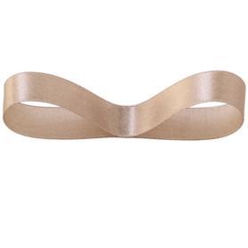 【片面】サテンリボン スモーキーベージュ