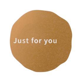 【100枚】ジャストフォーユー ギフトシール マットゴールド