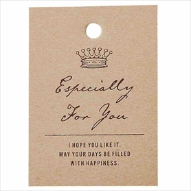 【25枚】ギフトタグ エスぺシャリー