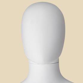 PP製全身マネキン用頭部パーツ〔ストエキオリジナル〕