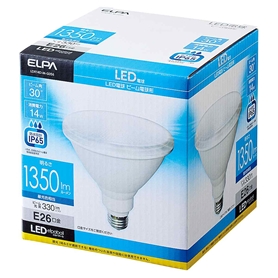 ELPA LED電球 ビーム球型(屋内外兼用)中角昼光色【通販】ストア