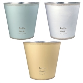 ブリキポット レター L