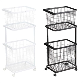 山崎実業 tower ランドリーバスケット