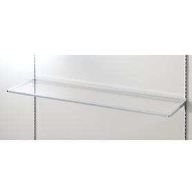 透明アクリル棚セット幅120cm インハングタイプ〔ストエキオリジナル〕