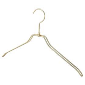 平型スチール製ハンガー ゴールド〔ストエキオリジナル〕