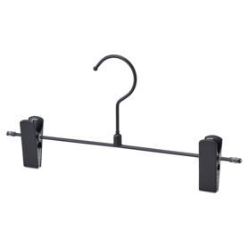 スチール製ボトムハンガー ブラック幅30cm〔ストエキオリジナル〕
