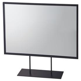 ヴィンテージ　スタンド スチール製ポップスタンド A3(両面仕様) ヨコ ブラック ［スト