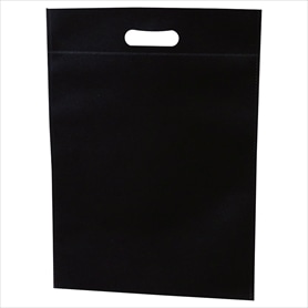 【25枚】不織布バック A4 ブラック