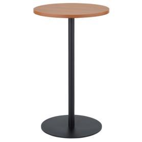 ラウンドカフェテーブル 黒脚 直径60cm〔ストエキオリジナル〕