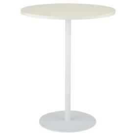 ラウンドカフェテーブル 白脚 直径80cm〔ストエキオリジナル〕