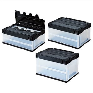 リサイクルオリコン 側面透明 フタ一体型