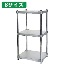 溶融亜鉛メッキシェルフラック 軽量タイプ 幅46cm