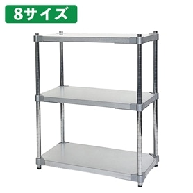 溶融亜鉛メッキシェルフラック 軽量タイプ 幅76cm