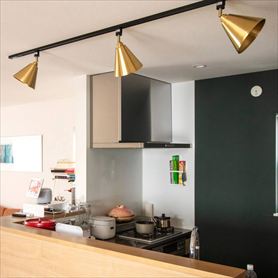 リアン 1灯スポットライト ダクトレール用(電球別売り)