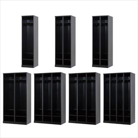 オープンロッカー マットブラック(RLKシリーズ)