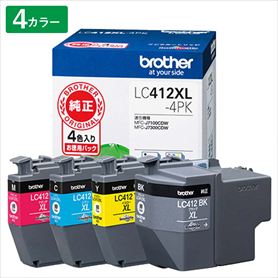 ブラザー純正 LC412XL インクカートリッジ