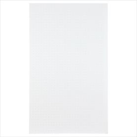 背面パネル 幅75cmタイプ 有孔あり ホワイト ラテラル・ロコ用〔ストエキオリジナル〕