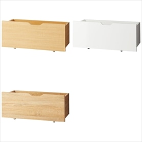 木製収納トロッコ 幅75cm 奥行35cm用〔ストエキオリジナル〕