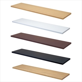 ファブルストレージBOXハイタイプ用天板(メラミン木棚)幅120×奥行35cm〔ストエキオリジナル〕