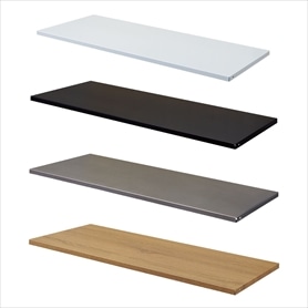 ファブルストレージBOXハイタイプ用天板(スチール棚18mm)幅90×奥行35cm〔ストエキオリジナル〕