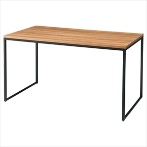 ブラック脚ショーテーブル ラスティック柄〔ストエキオリジナル〕