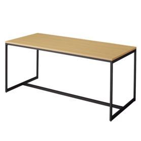 スチール脚大型テーブル 幅180cm ブラック脚〔ストエキオリジナル〕