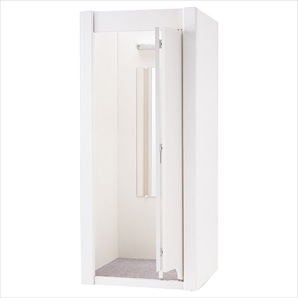 木製フィッティングルーム折れ戸タイプ〔ストエキオリジナル〕