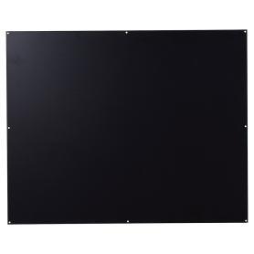 幅90×奥行60cm 幕板パネル ブラック 新型ハコマルシェワゴン〔ストエキオリジナル〕