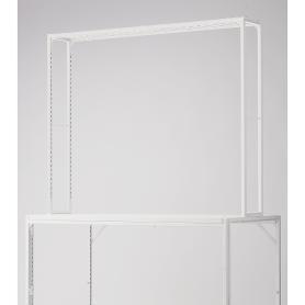 上部フレーム ホワイト用 新型ハコマルシェワゴン〔ストエキオリジナル〕