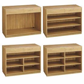 レジカウンター 平台タイプ 幅120cm ラスティック柄〔ストエキオリジナル〕