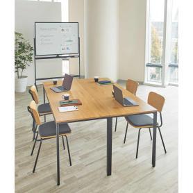 まるけん★美品 ★スチール  長机  対面可 176x70  生興社製 会議用テーブル／ミーティングテーブル【通販】ストア