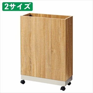 木製プランターボックス 可動棚付きラスティック柄〔ストエキオリジナル〕