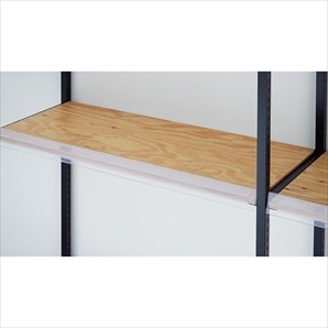 中間棚プライスレール 棚厚18mm用