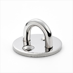 丸型アイアンアイプレート 