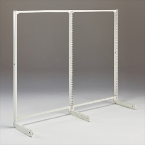 KL オープン 片面 幅75cm本体ホワイト