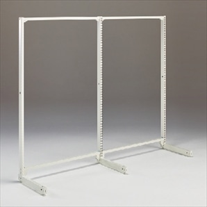 KL オープン 片面 幅75cm連結ホワイト