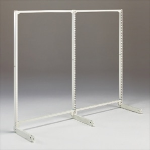 KL オープン 片面 幅120cm連結ホワイト