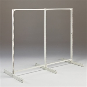 KL オープン 両面 幅120cm本体ホワイト