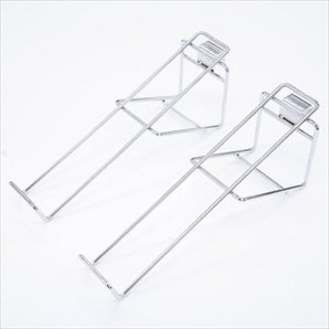 【2個】スチール製PPバスケット用スタンド小 2個組