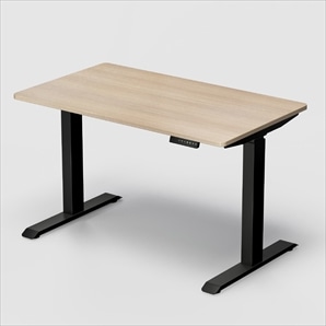 ユニットデスク 昇降脚 黒脚 ウッドナチュラル天板