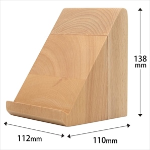 木製タブレットスタンド