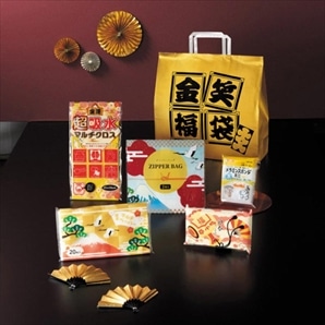 【50セット】 金笑福袋 華やか日用品5点セット 2026