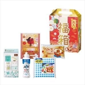 【30セット】 福箱 もらってうれしい日用品5点セット 2026