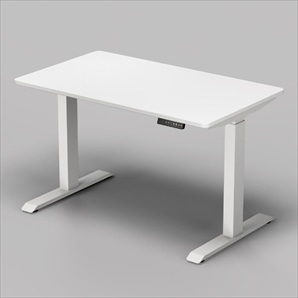 ユニットデスク 昇降脚 白脚 ホワイト天板